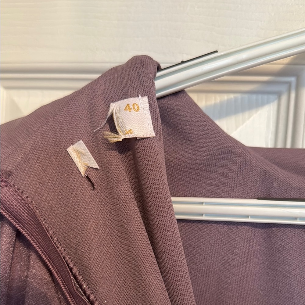 Elegant Purple Women's Dress - Picture 9 of 9